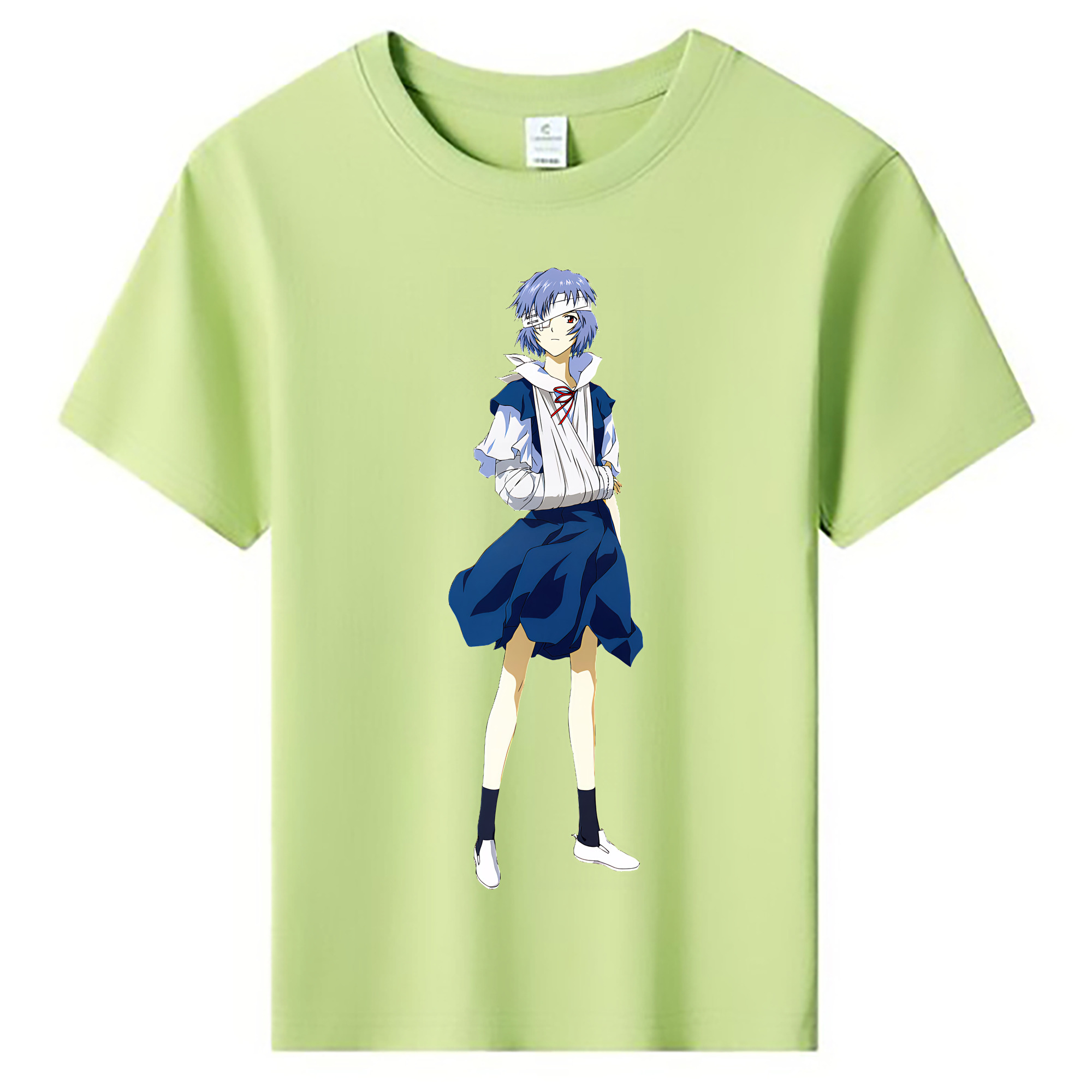 （画像用） EVA 新世紀エヴァンゲリオン 綿100％キッズTシャツ（フロントプリント）
